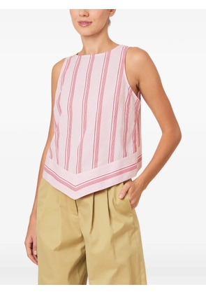 Rosie Assoulin striped chevron top - Pink
