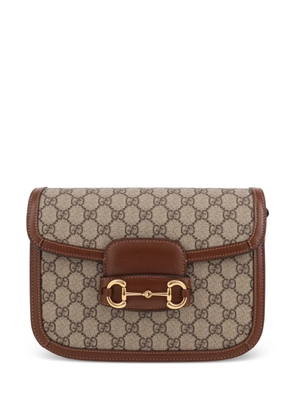 Gucci Pre-Owned 2020s Horsebit 1955 shoulder bag - Neutrals