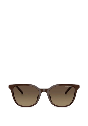Armani Exchange logo-detail sunglasses - Brown