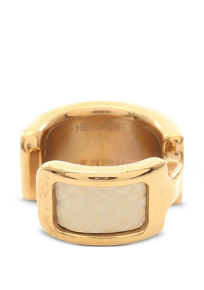 Hermès Pre-Owned 2010s Olymp PM leather ear cuff - Gold
