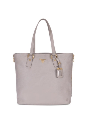 Prada Pre-Owned side zip tote bag - Grey