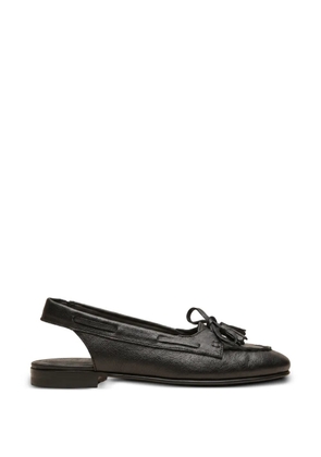 Officine Creative Oliver 103 tassel-detail flat pumps - Black