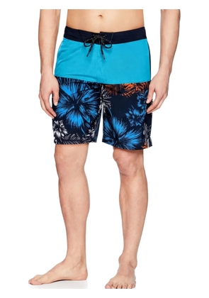 Oakley Meat Slab floral-print swim shorts - Blue