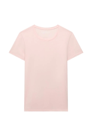 Another Tomorrow crew-neck T-shirt - Pink