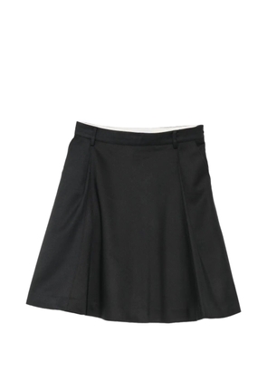 Low Classic flared midi skirt - Black