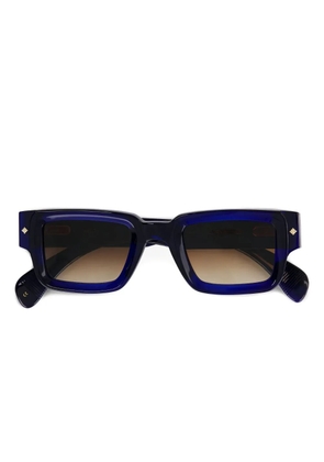 Sato Eyewear Cervantes rectangle-frame sunglasses - Blue