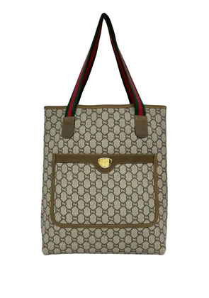 Gucci Pre-Owned 20th Century GG Supreme Web tote bag - Brown