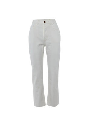 Chloé Pre-Owned straight-leg jeans - White