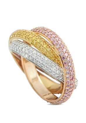 Cartier Trinity diamond ring - Pink