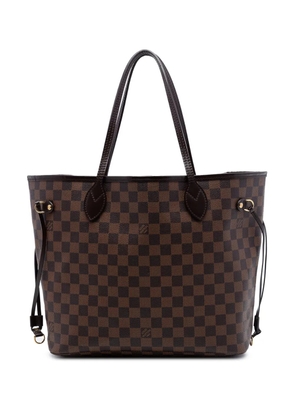 Louis Vuitton Pre-Owned 2012 Damier Ebene Neverfull MM tote bag - Brown