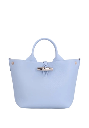 Longchamp small Le Roseau toggle-fastening tote bag - Blue