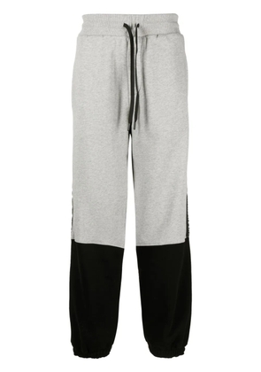 Versace Jeans Couture two-tone drawstring track pants - Grey