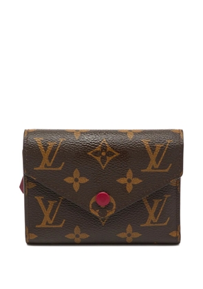 Louis Vuitton Pre-Owned 2018 Victorine compact wallet - Brown