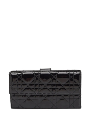 Christian Dior Pre-Owned 2008 Lady Dior wallet - Black