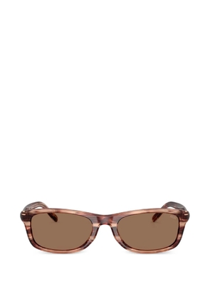 Diesel rectangle-frame sunglasses - Brown
