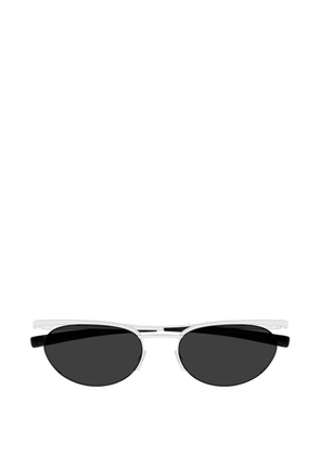 Saint Laurent Eyewear oval-frame sunglasses - Silver