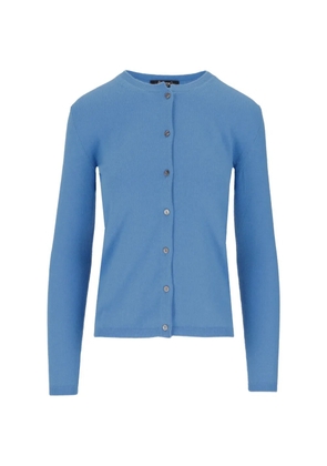 La-Rose button-up cardigan - Blue