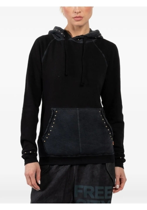 FreeCity studded hooded hoodie - Black