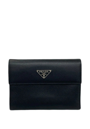 Prada Pre-Owned 2000-2013 Saffiano Trifold Wallet small wallets - Black