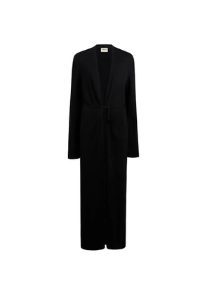 KHAITE Alek cardigan in black