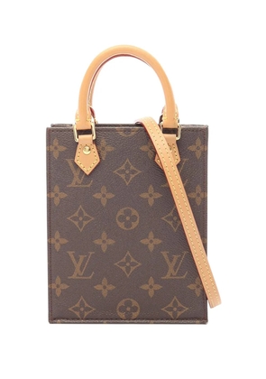Louis Vuitton Pre-Owned 2021-2026 Monogram Petit Sac Plat satchel - Brown