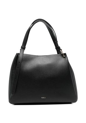 Furla Nuvola grained-leather tote bag - Black