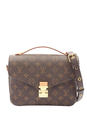 Louis Vuitton Pre-Owned 2021-2026 Monogram Pochette Metis satchel - Brown