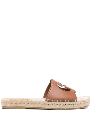 Gucci Interlocking G espadrilles - Brown