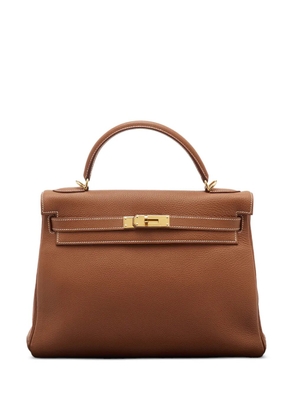 Hermès Pre-Owned 2000 32 Kelly Retourne handbag - Brown
