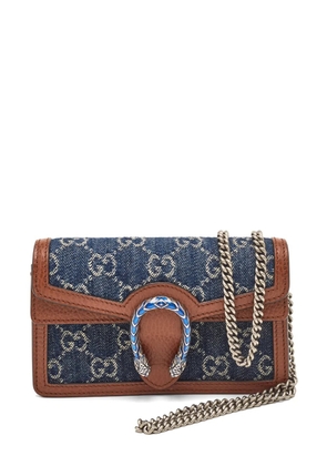 Gucci Pre-Owned Dionysus Super Mini shoulder bag - Blue