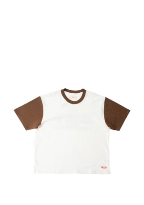 Cherry LA Safari boxy ringer T-shirt - White