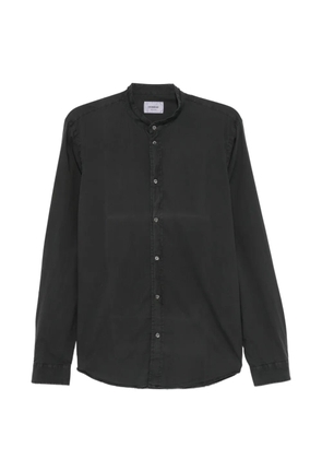 DONDUP mandarin-collar long-sleeve shirt - Black