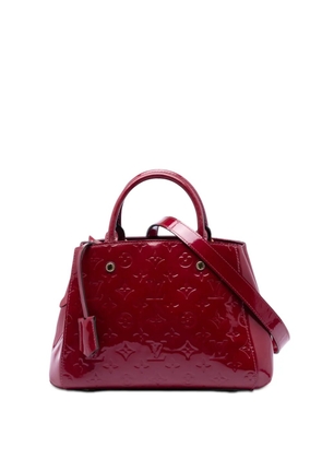 Louis Vuitton Pre-Owned 2015 Monogram Vernis Montaigne BB satchel - Pink