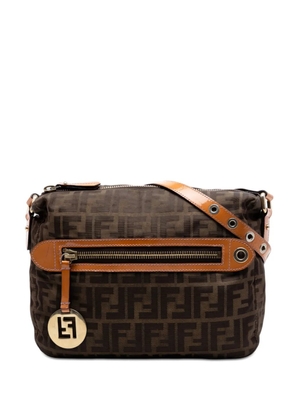 Fendi Pre-Owned 2000-2010 Zucca Canvas crossbody bag - Brown