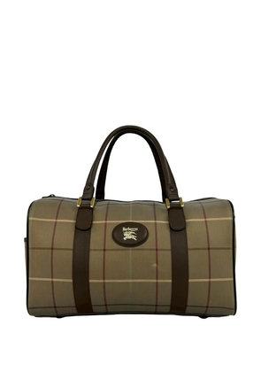 Burberry Pre-Owned 20th Century Vintage Check Canvas boston bag - Brown