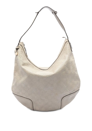Gucci Pre-Owned 2016-2026 Large Guccissima Princy hobo bag - Neutrals