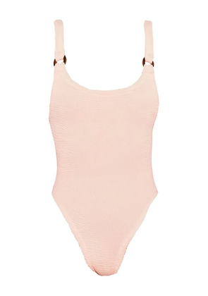 Hunza G crinkled swimsuit - Pink