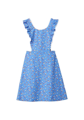 Miu Miu poplin pinafore dress - Blue