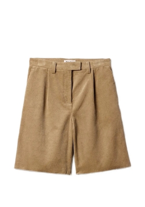 Miu Miu corduroy shorts - Neutrals
