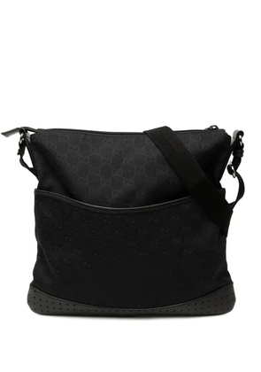 Gucci Pre-Owned 2000-2015 GG Canvas Perforated crossbody bag - Black
