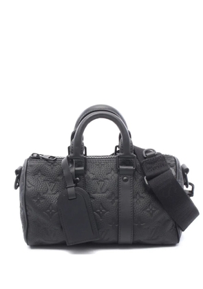 Louis Vuitton Pre-Owned 2021-2026 Monogram Taurillon Keepall Bandouliere 25 satchel - Black