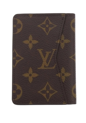 Louis Vuitton Pre-Owned 2021-2026 Monogram Pocket Organizer - Brown
