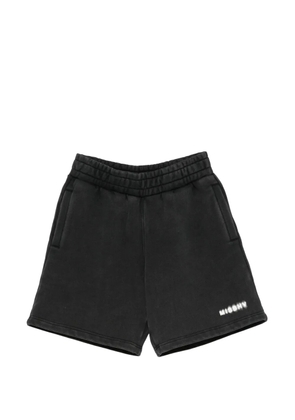 MISBHV Community logo-print shorts - Black