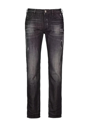 Emporio Armani distressed jeans - Black