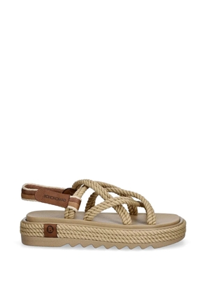 BOHONOMAD rope-detail platform espadrilles - Neutrals