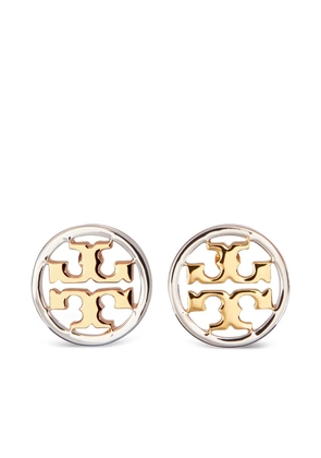 Tory Burch logo-detail earrings - Silver
