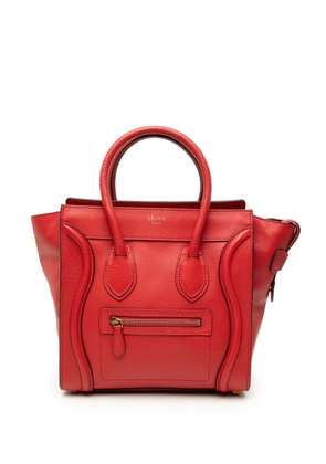 Celine Pre-Owned 2013 Micro Calfskin Luggage tote bag - Red