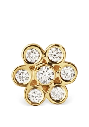 Sophie Bille Brahe Petite Lily Fleur diamond earrings - Gold