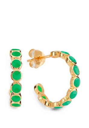 AUREE JEWELLERY Ortigia hoop earrings - Gold