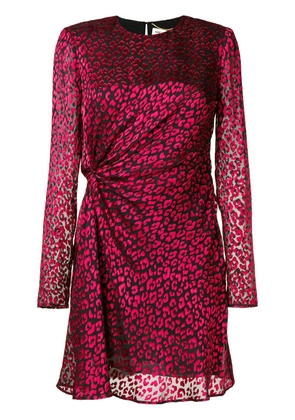 Saint Laurent gathered detail mini dress
